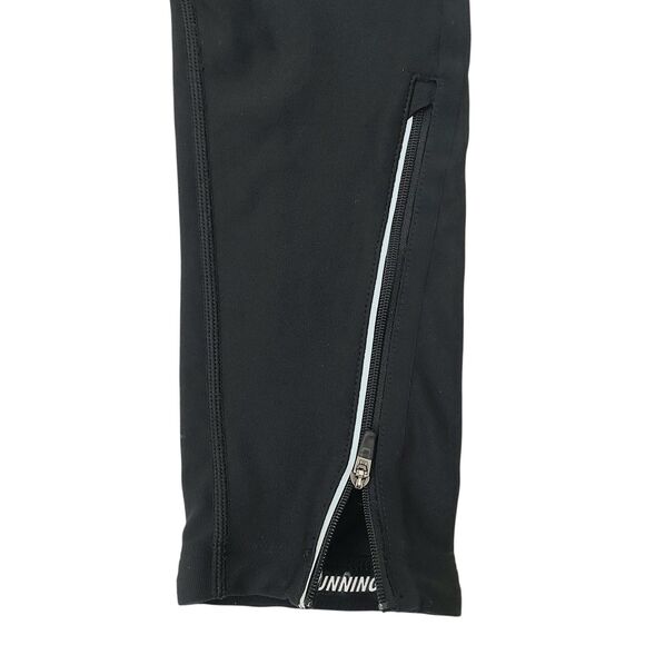 Nike Running Pants Womens Small Black Breathable Stretch Training Compression - Picture 7 of 13